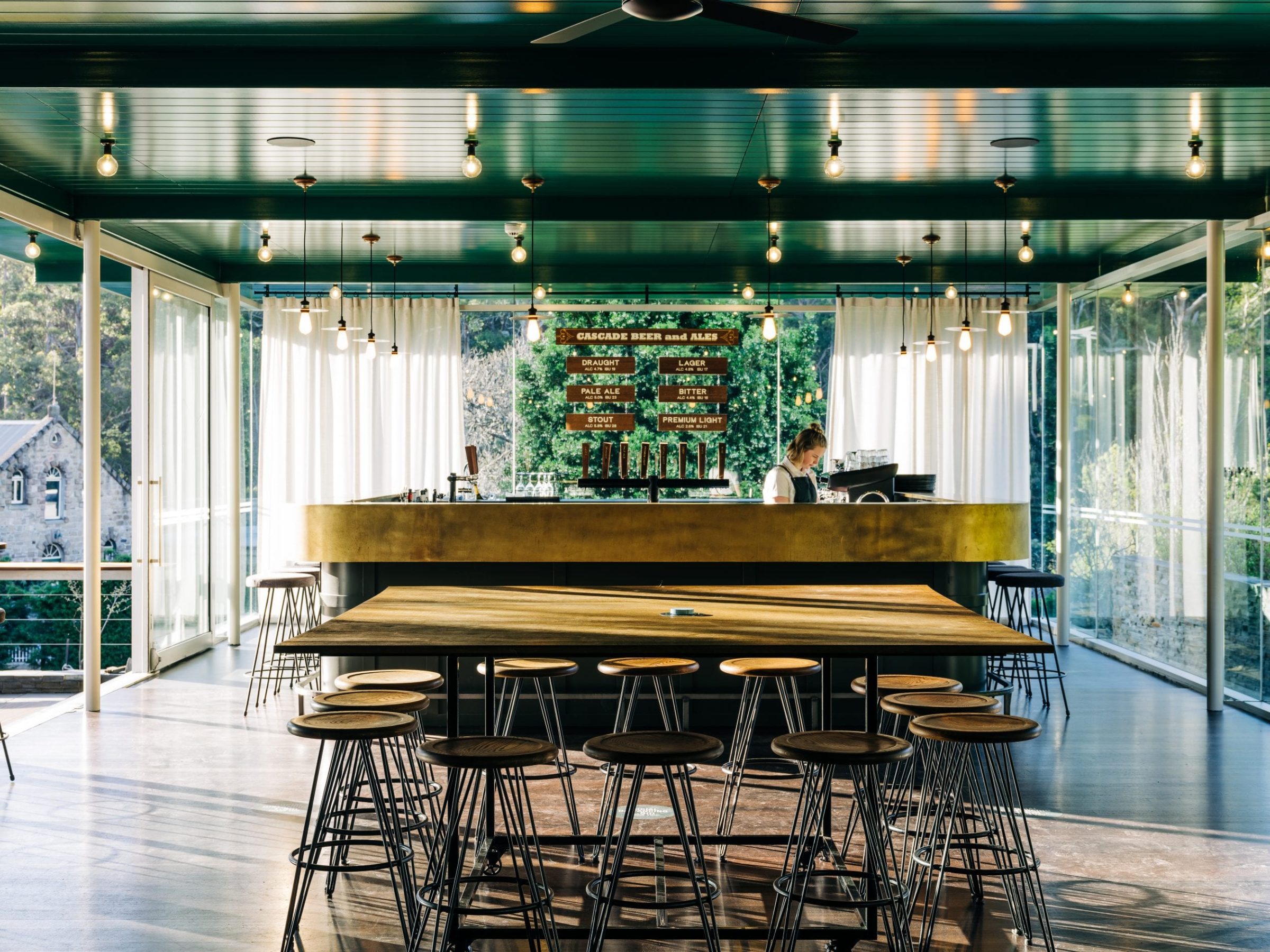 From bay views to beer taps, JAWS Architects uses Tasmanian Oak to tell a local story